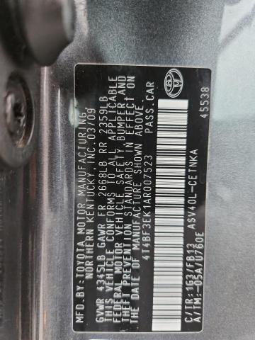 2010 TOYOTA CAMRY BASE - 4T4BF3EK1AR007523