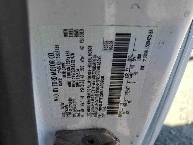 2021 FORD TRANSIT CO #3309331064