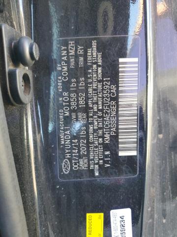2015 HYUNDAI VELOSTER T #3282568871