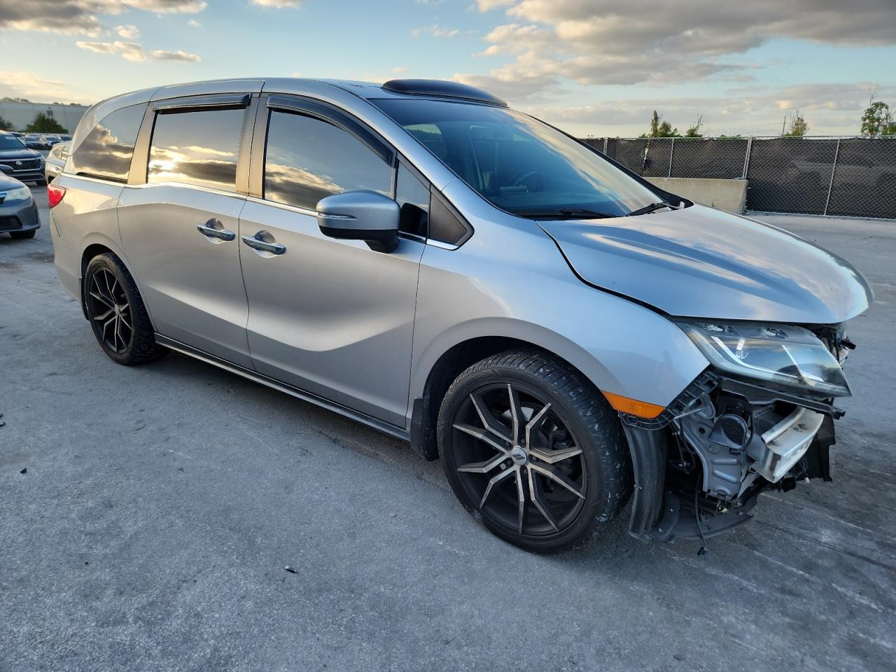 Lot #3315909085 2020 HONDA ODYSSEY EX