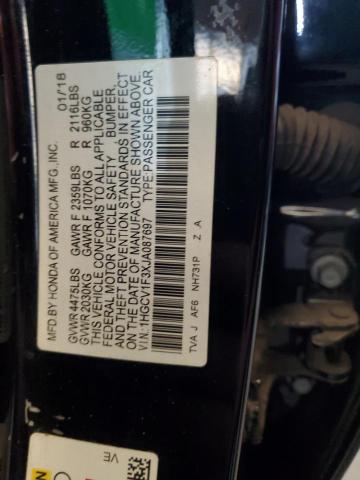 2018 HONDA ACCORD SPO #3290474763