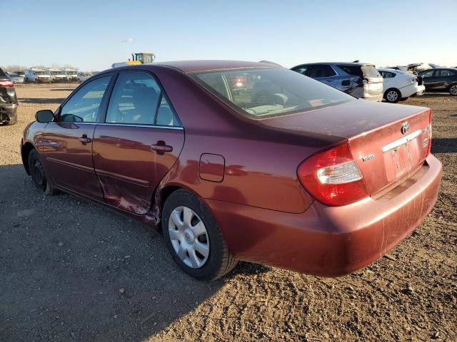 2004 TOYOTA CAMRY LE #3293453437