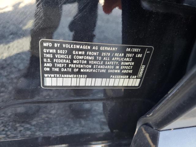 2021 VOLKSWAGEN ARTEON SEL #3301837334