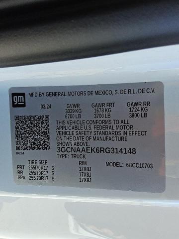 2024 CHEVROLET SILVERADO #3296319456