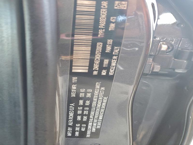 2017 ALFA ROMEO GIULIA TI #3301624639