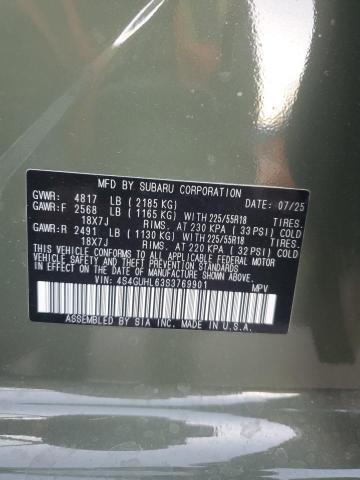 2025 SUBARU CROSSTREK #3310365955