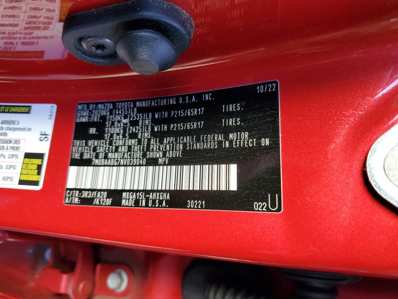 TOYOTA COROLLA CROSS LE