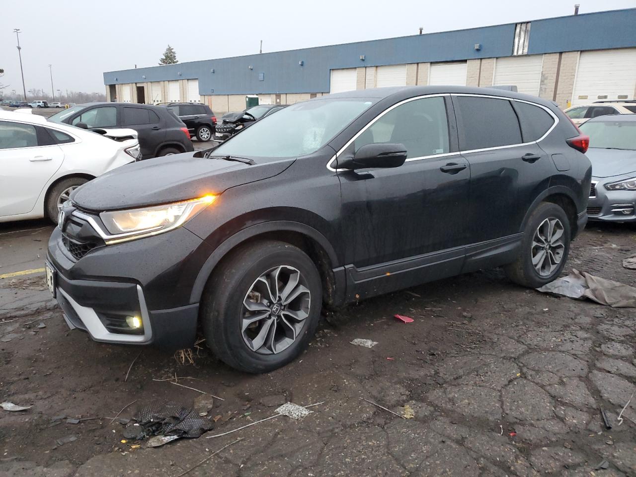 Lot #3298059142 2021 HONDA CR-V EX