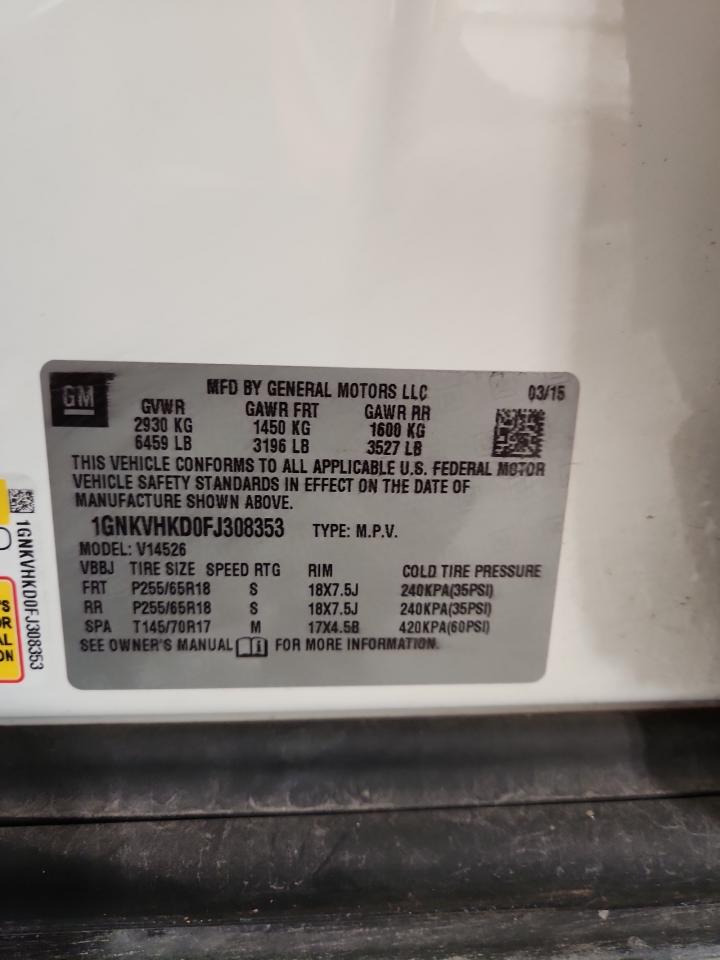 CHEVROLET TRAVERSE LT