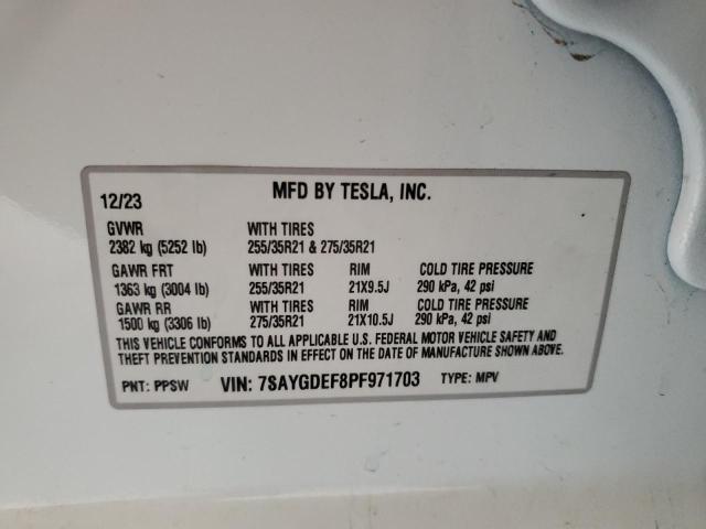 2023 TESLA MODEL Y #3302663038