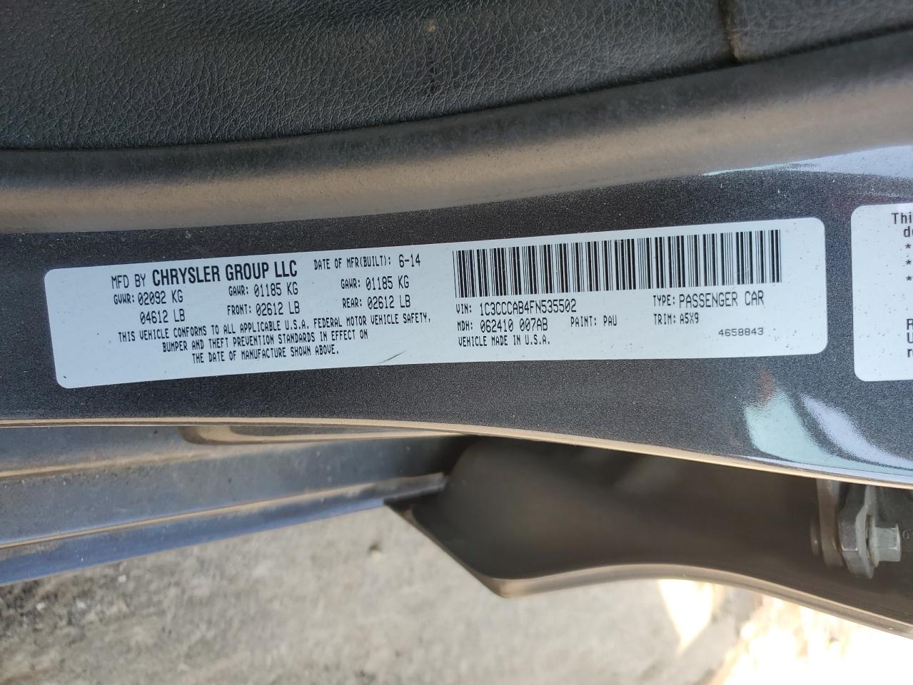 CHRYSLER 200 LIMITED