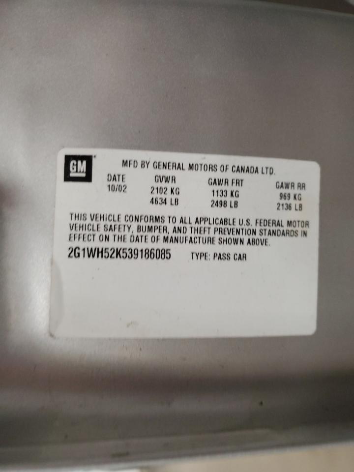 Lot #3283953827 2003 CHEVROLET IMPALA LS