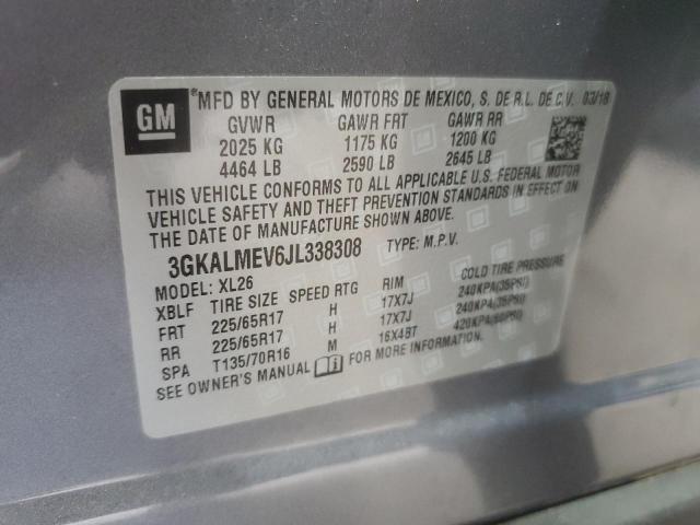 2018 GMC TERRAIN SL #3297131548