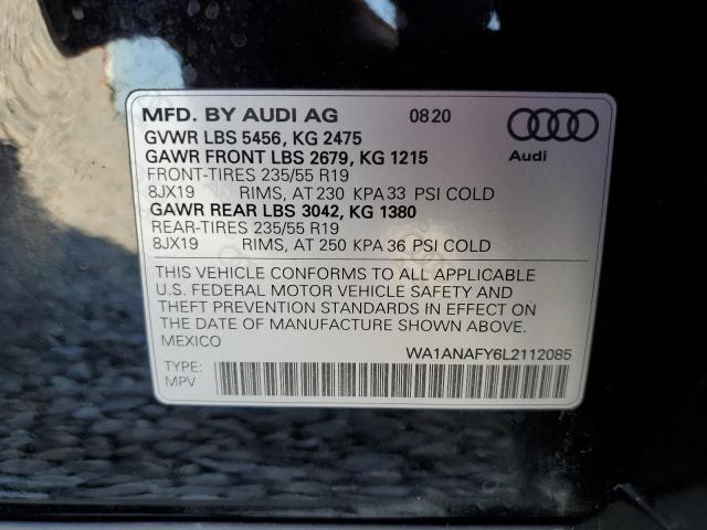 2020 AUDI Q5 PREMIUM #3304001665
