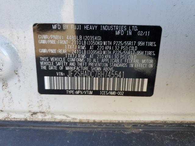 2011 SUBARU FORESTER 2 #3301602684