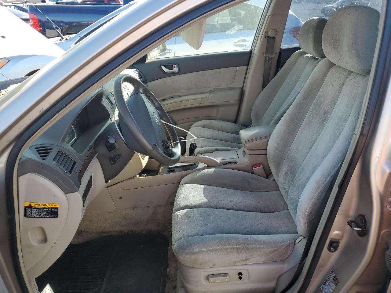 Lot #3309635083 2007 HYUNDAI SONATA GLS