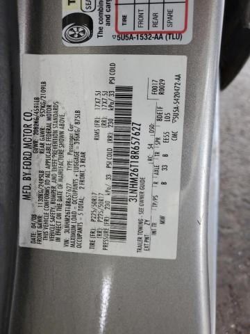 2008 LINCOLN MKZ #3287582061