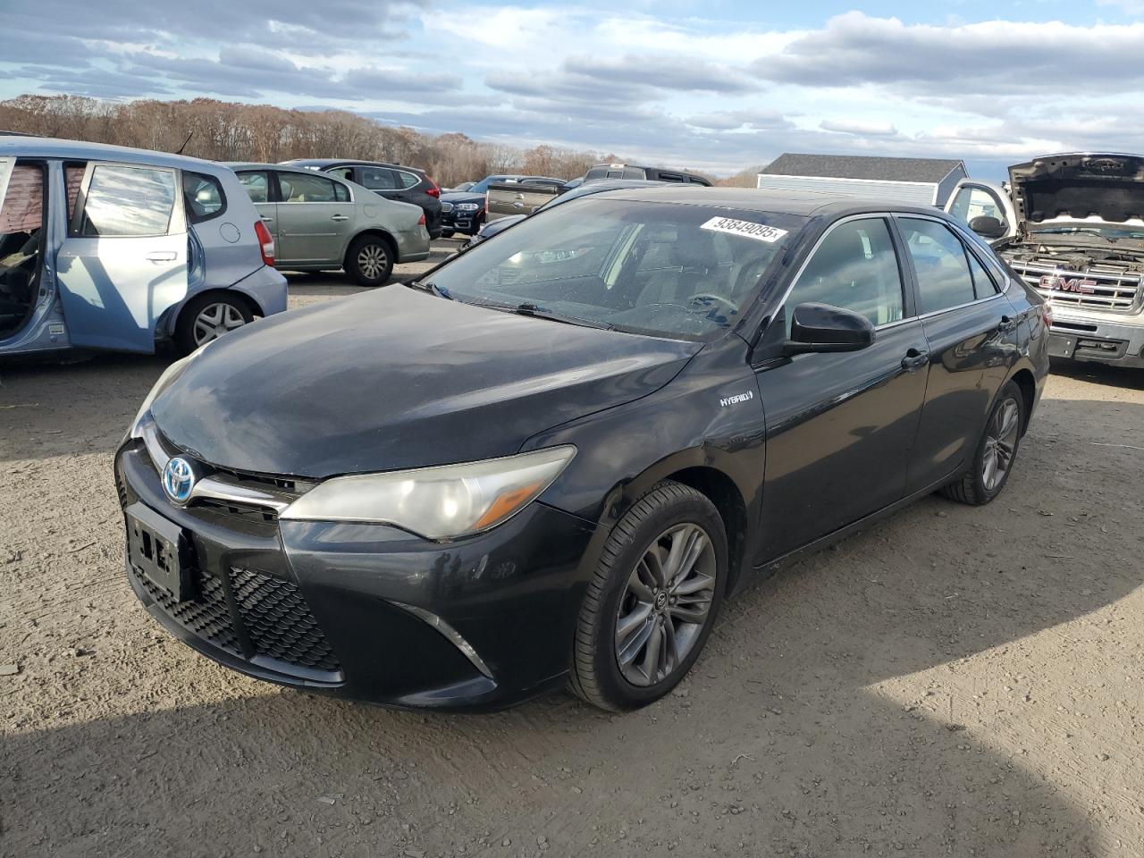 Lot #3293409104 2015 TOYOTA CAMRY HYBR