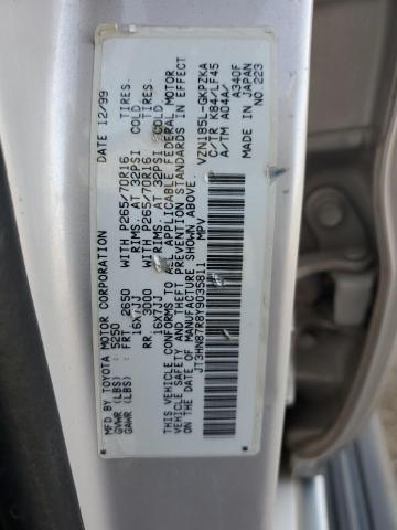 2000 TOYOTA 4RUNNER LI #3284975940