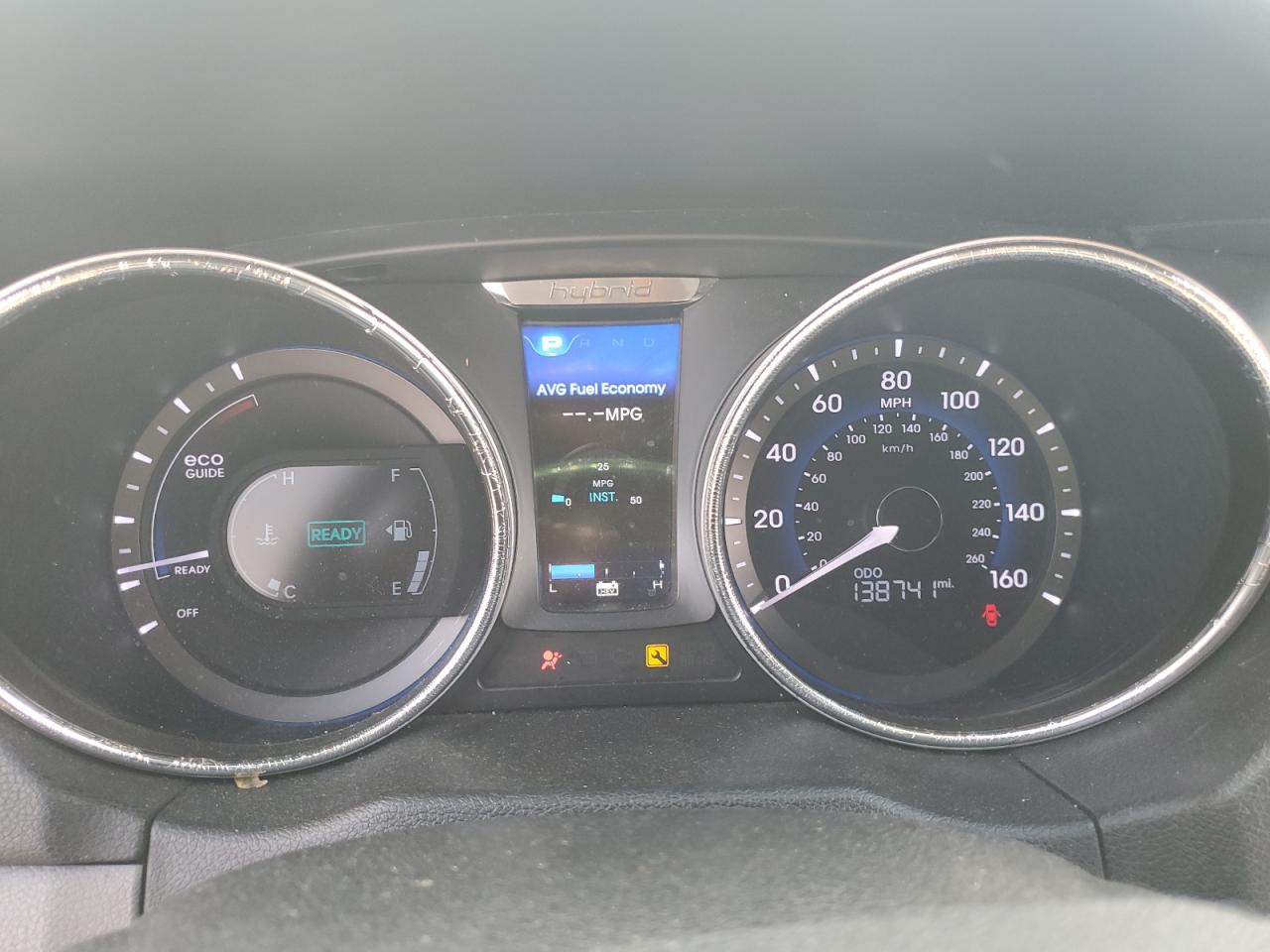 Lot #3302700034 2012 HYUNDAI SONATA HYB