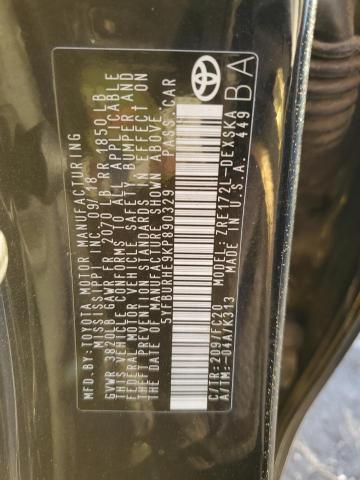 2019 TOYOTA COROLLA L #3286844216