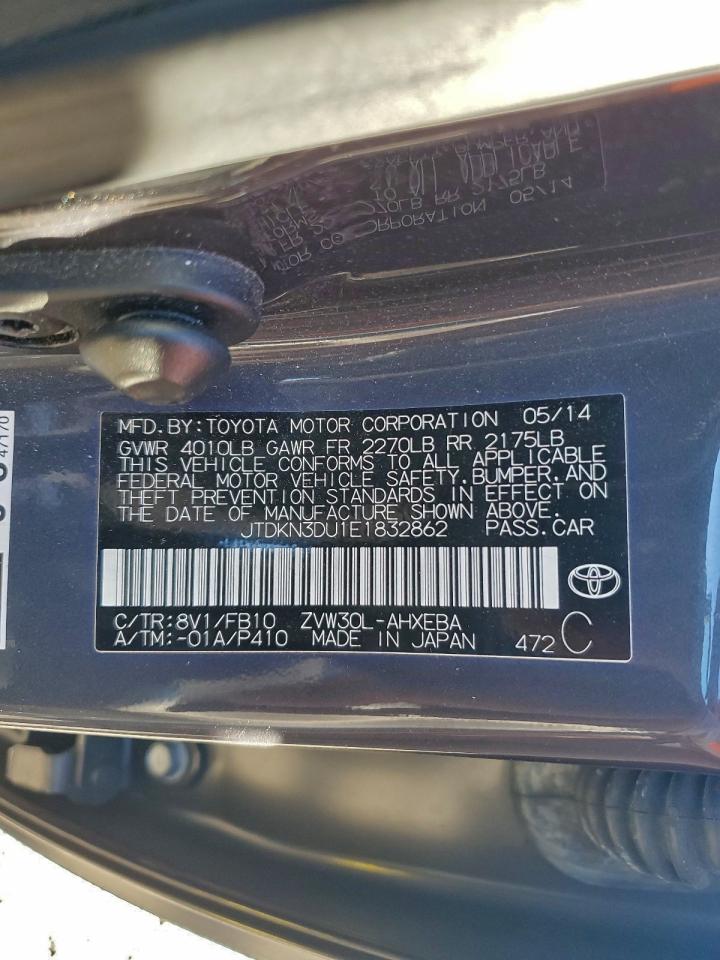 Lot #3317056981 2014 TOYOTA PRIUS