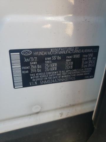 2022 HYUNDAI SANTA FE S #3301771328