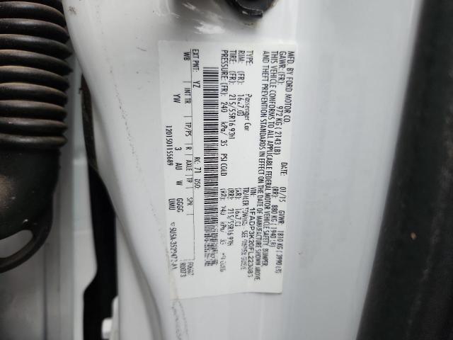 2015 FORD FOCUS SE #3294403526