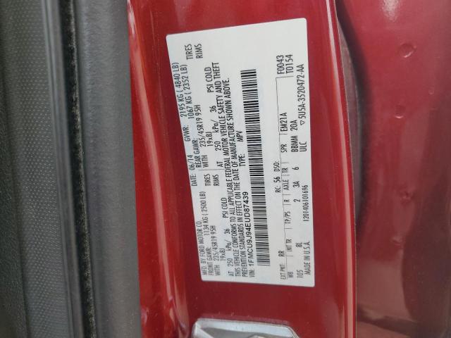 2014 FORD ESCAPE TIT #3302003106