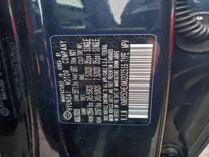 2021 HYUNDAI PALISADE L #3297099487