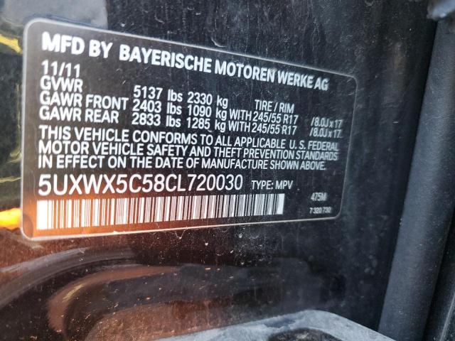 2012 BMW X3 XDRIVE2 #3298109164