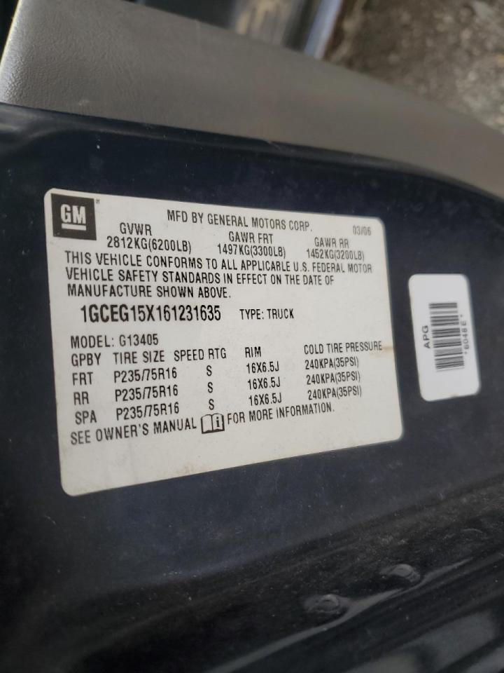 Lot #3287294988 2006 CHEVROLET EXPRESS G1