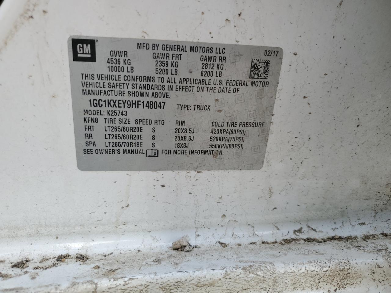 CHEVROLET SILVERADO K2500 HIGH COUNTRY