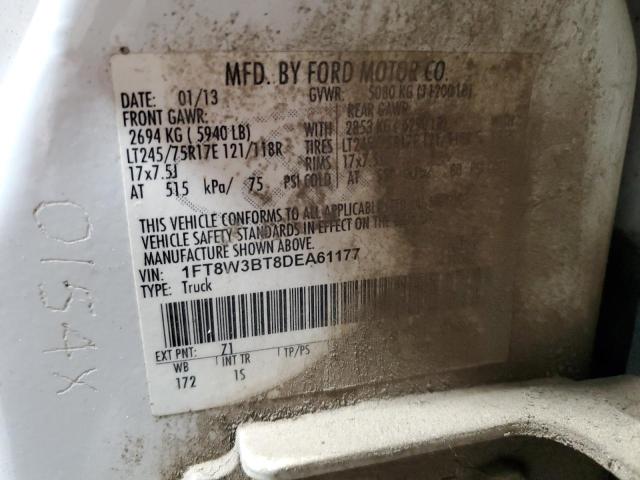 2013 FORD F350 SUPER #3292312294