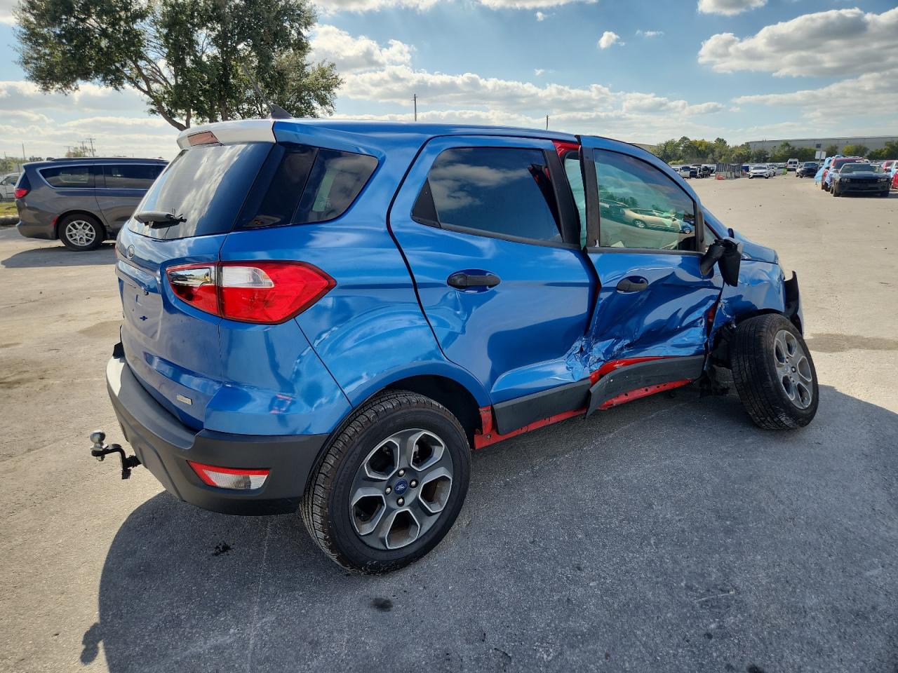 Lot #3311645224 2020 FORD ECOSPORT S