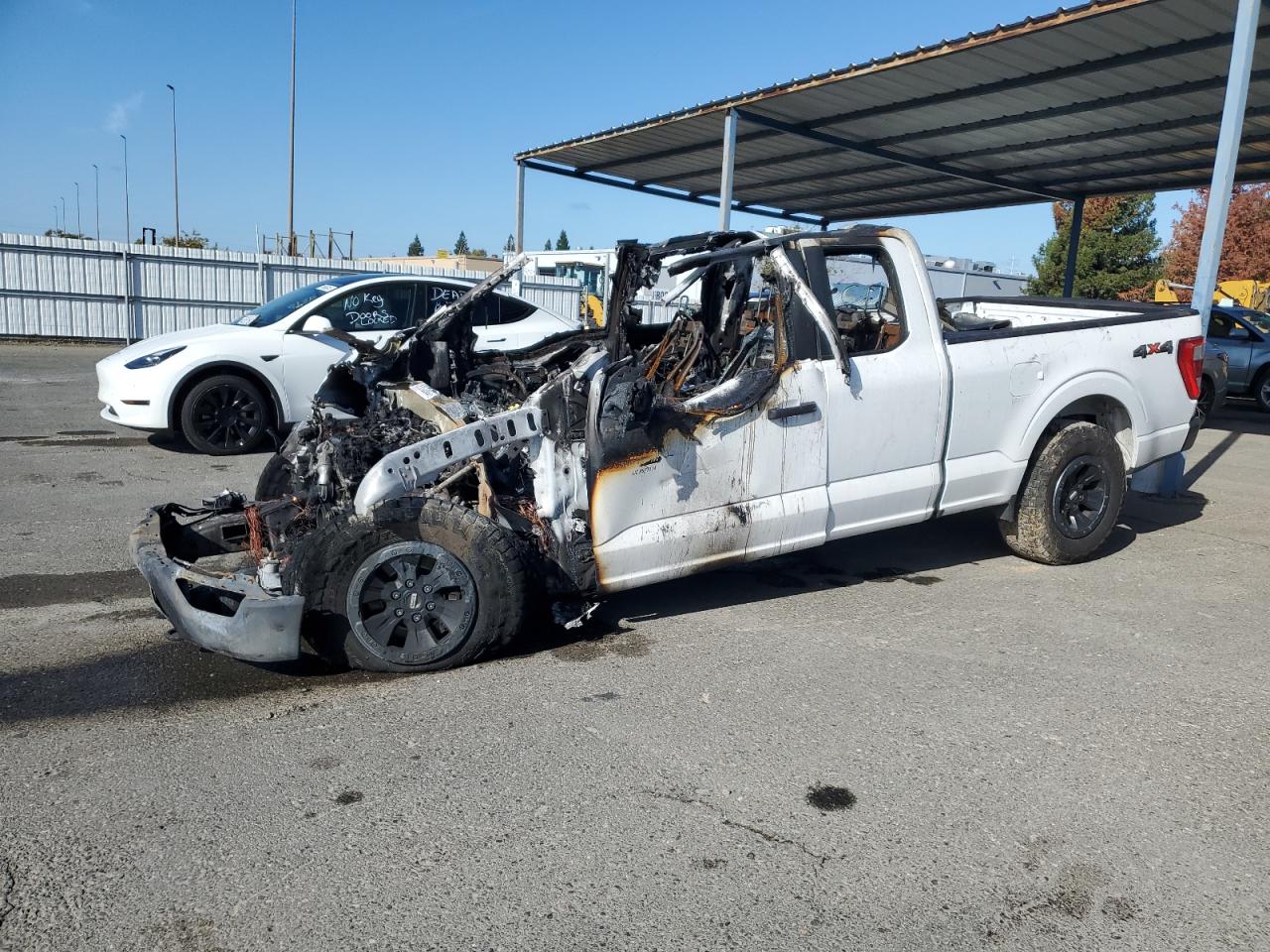 Lot #3309486654 2022 FORD F150 SUPER