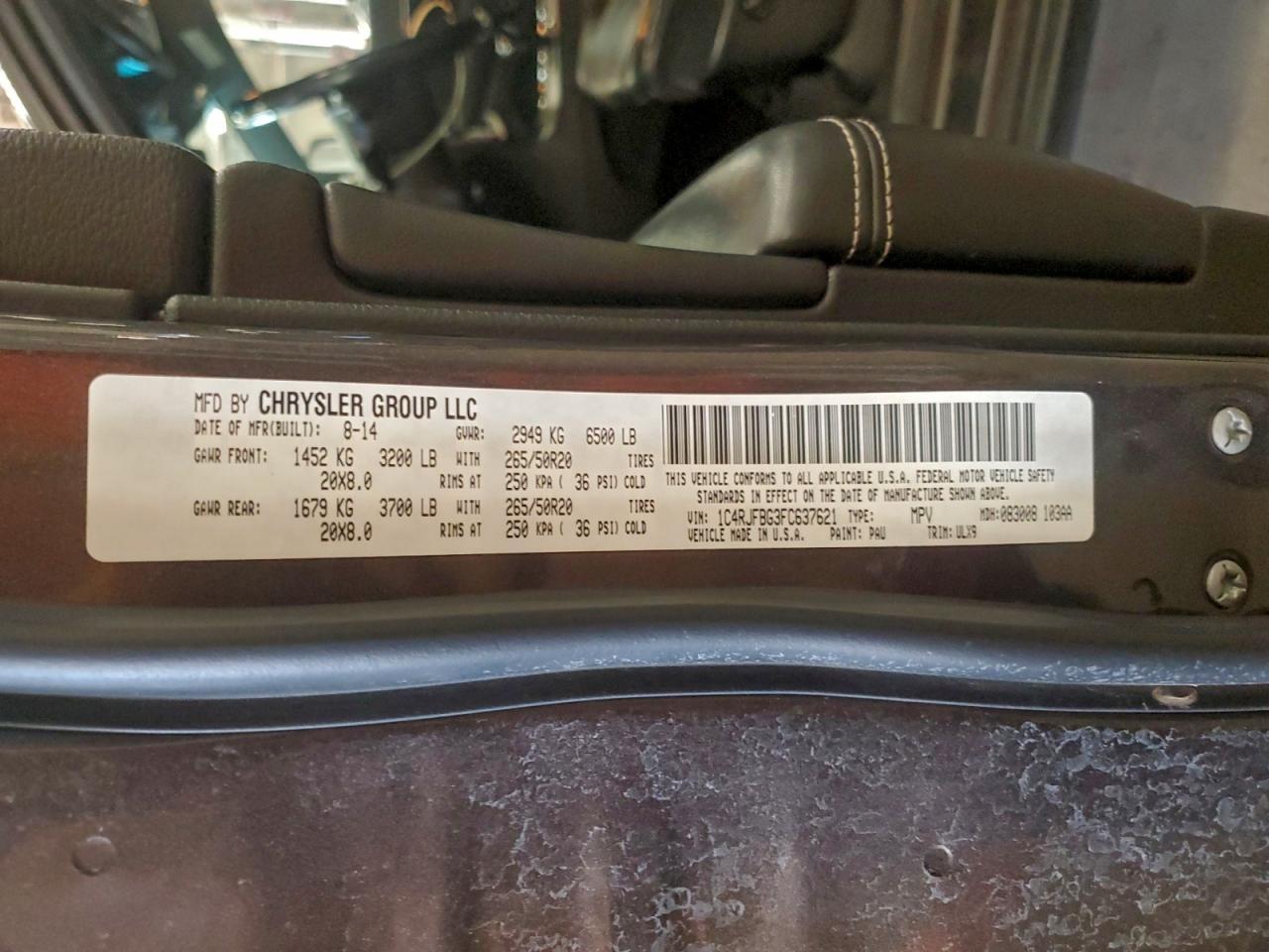 JEEP GRAND CHEROKEE LIMITED