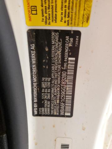 2016 BMW 640 I - WBA6F1C59GGT83280