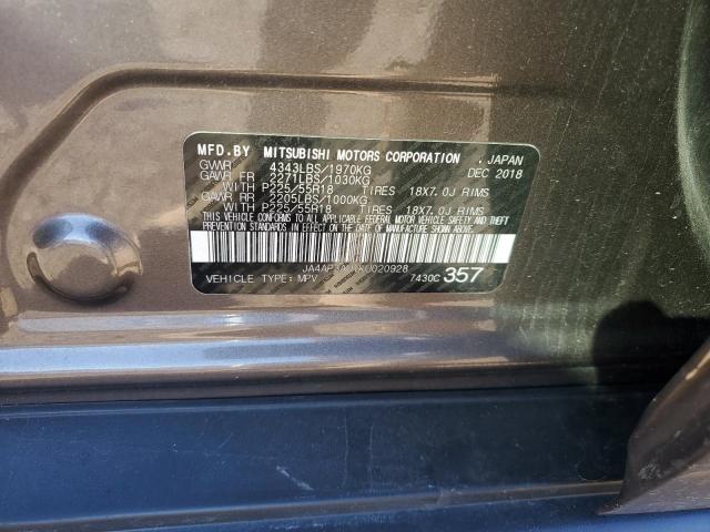 2019 MITSUBISHI OUTLANDER #3287308982