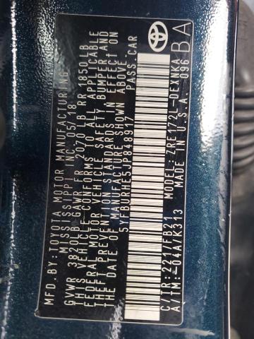 2018 TOYOTA COROLLA L #3303879736