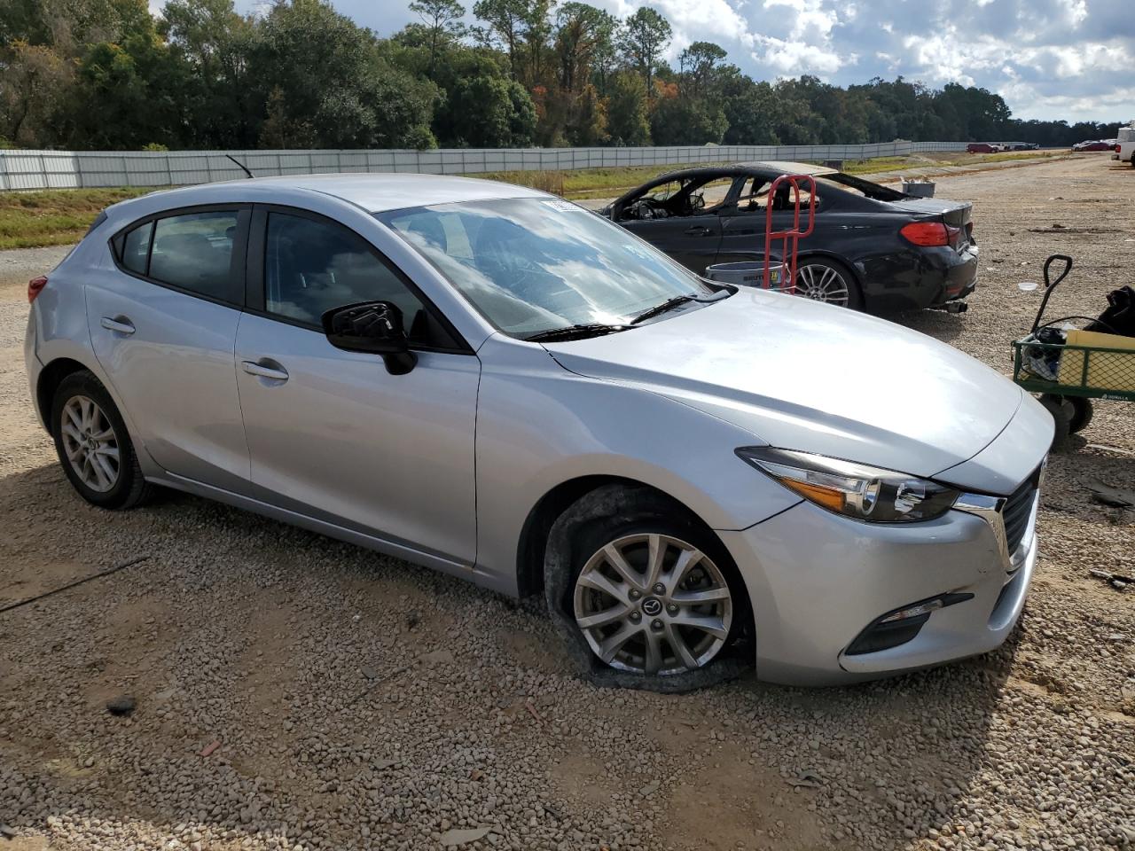 Lot #3316817401 2018 MAZDA 3 SPORT