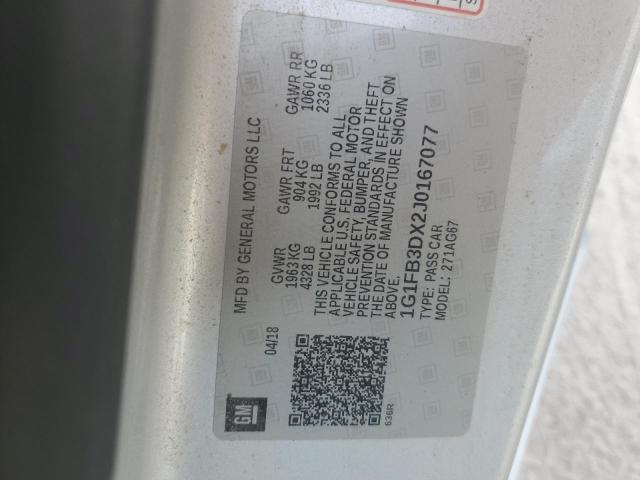 2018 CHEVROLET CAMARO LT #3297777867