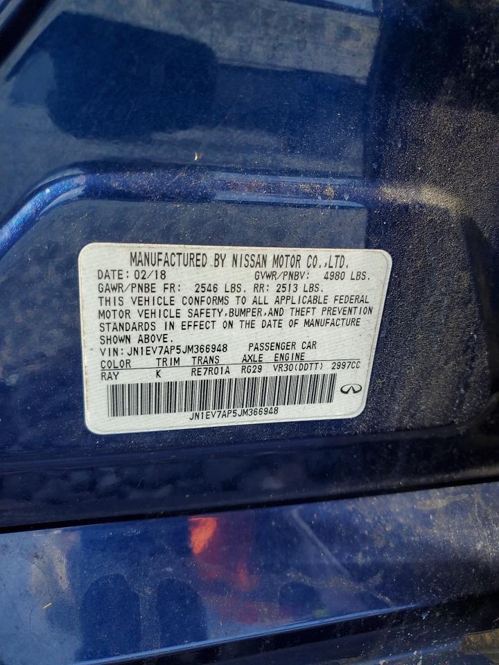 Lot #3301682667 2018 INFINITI Q50 LUXE