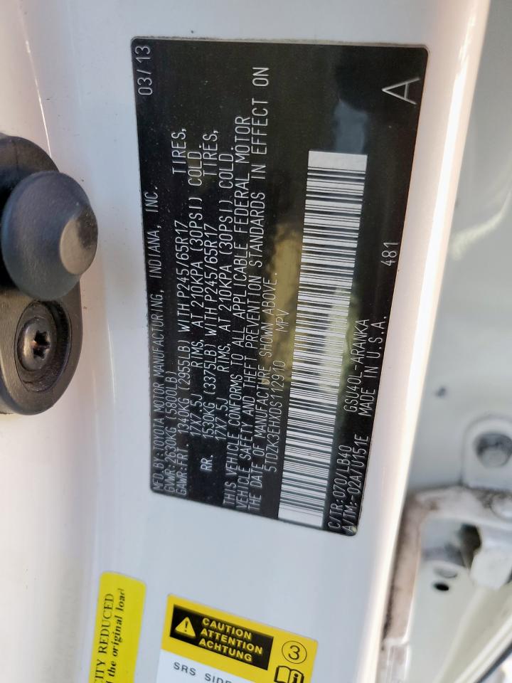 TOYOTA HIGHLANDER BASE