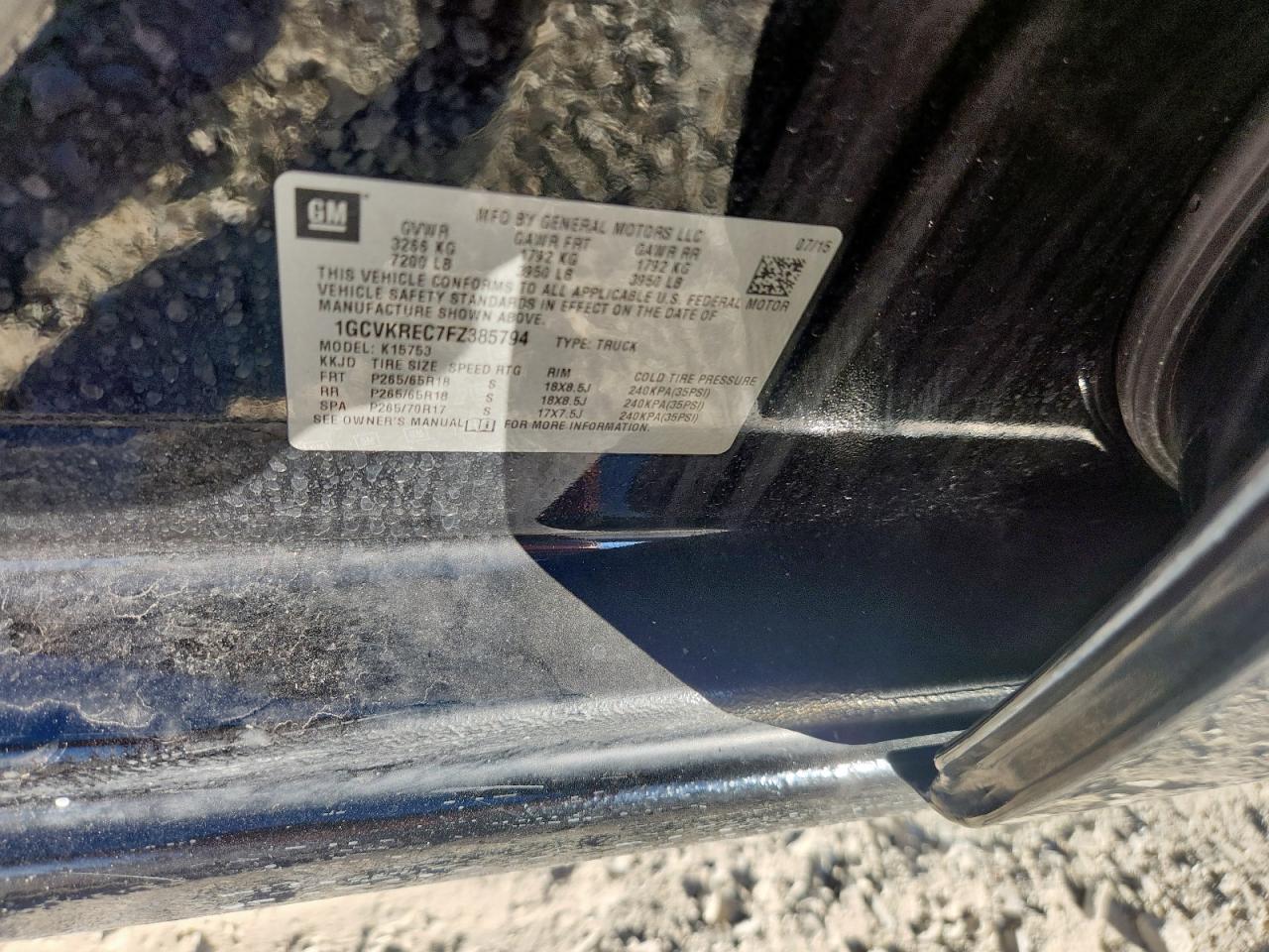 CHEVROLET SILVERADO K1500 LT