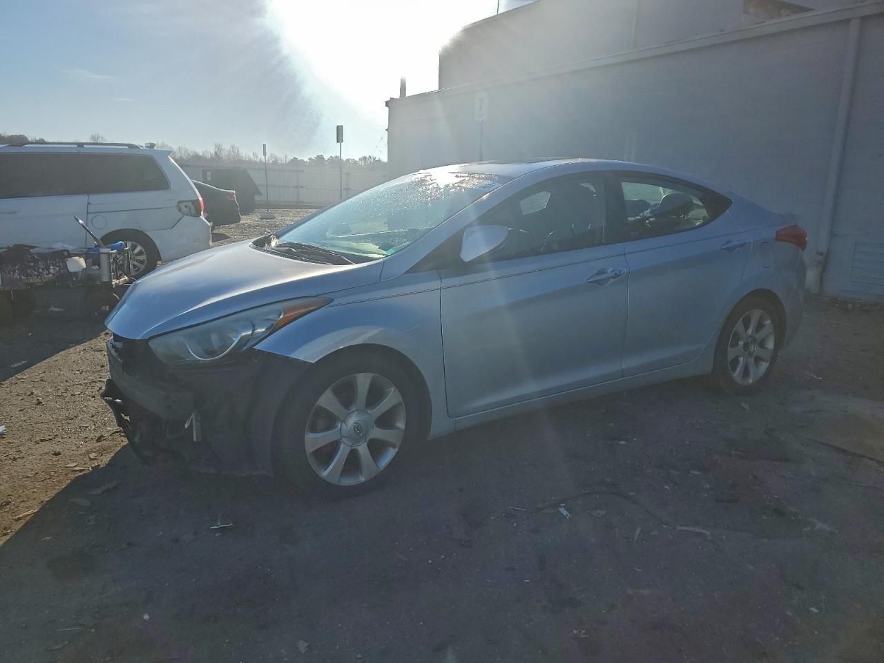 Lot #3316163227 2013 HYUNDAI ELANTRA GL