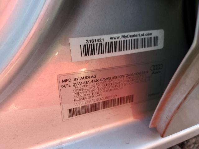 2013 AUDI A4 PREMIUM #3287430019