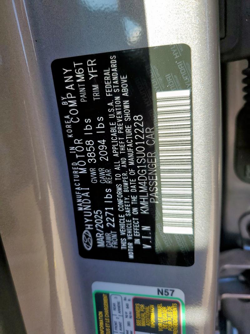 2025 HYUNDAI ELANTRA SE #3301879467