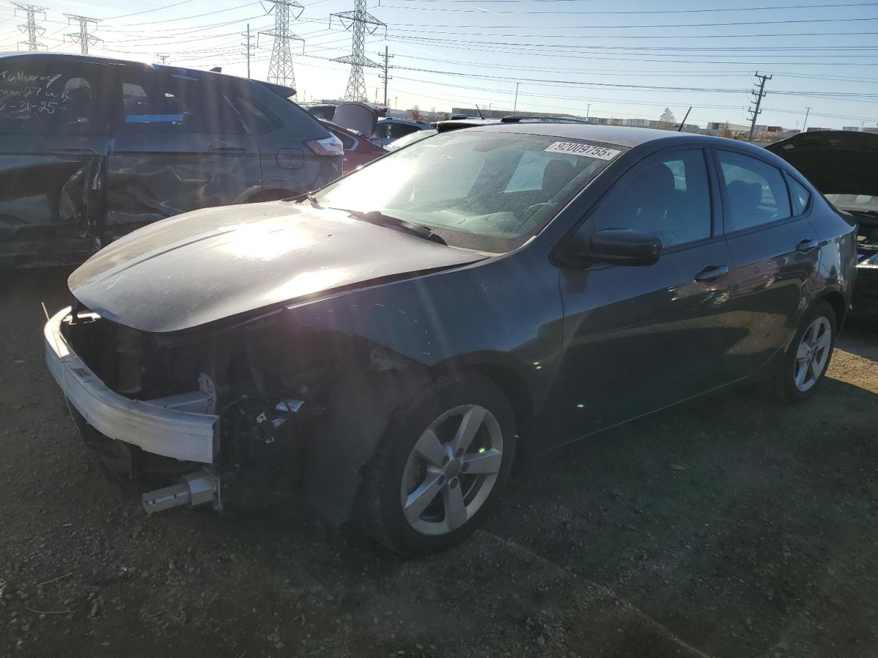 Lot #3286666330 2015 DODGE DART SXT
