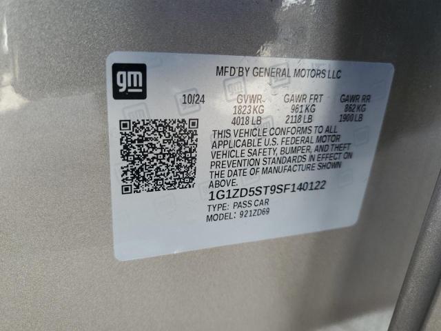 2025 CHEVROLET MALIBU LT #3304601469